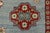 Kazak Rug 10’1” X 13’6” Blue Wool Tribal Hand-Knotted Oriental Carpet For Sale - Image 11 of 15