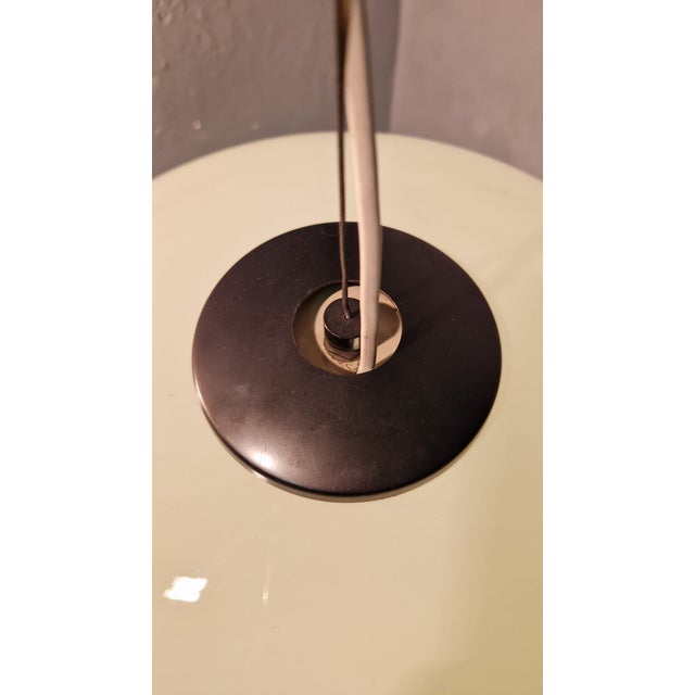 Model 2114 Pendant with Grey Opal Glass Lampshade by Gino Sarfatti for Arteluce, 1960s For Sale - Image 10 of 15