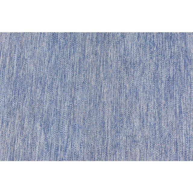 Doris Leslie Blau Vintage Swedish Flat Woven Rug by Bitte Ahlgren For Sale - Image 4 of 9