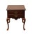 Traditional Hooker Furniture Cherry Traditional Style 20" Accent End Table 014-80-113 For Sale - Image 3 of 12
