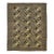 Vintage Bokhara Rug in Green With Bold Octagon Geometric Grid - Rug & Kilim For Sale