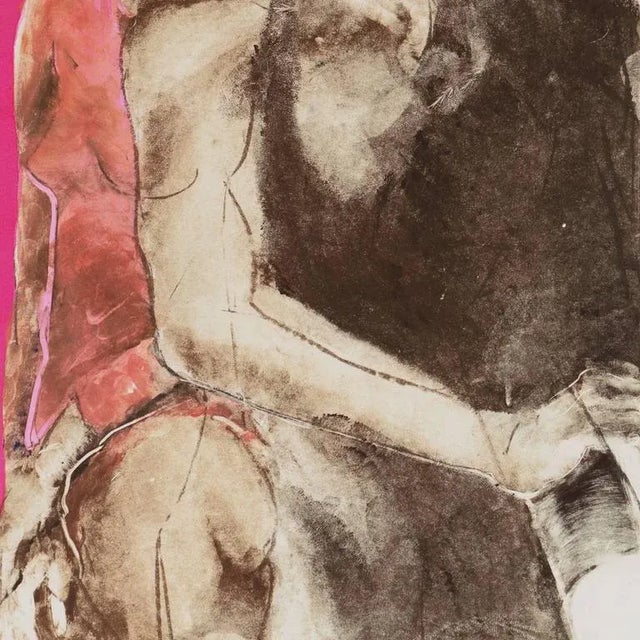 Paper 'Mythic Figural' by Edinah Lincoln-Jewett For Sale - Image 7 of 9