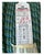 39 yards of vintage Brunschwig & Fils trim in green and blue colorway. Dated April 22, 1993.
