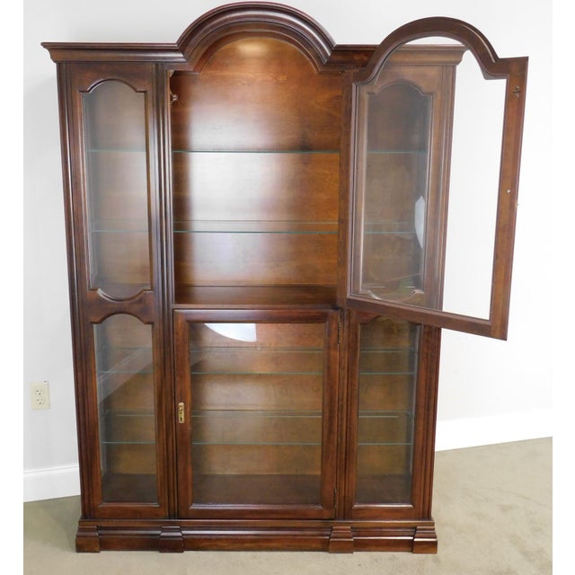 Jasper Cherry Bubble Glass Curio Display Chairish