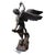 Gold Monumental Bronze Saint Michael the Archangel Sculpture For Sale - Image 8 of 12