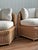 Mid-Century Modern Vintage Brown Jordan Braided Wicker Lounge Chairs, Pair For Sale - Image 3 of 17