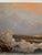 Vintage Mid Century Impressionist Sunset Seascape Original Oil Painting in the Manner of Robert William Wood For Sale - Image 10 of 16
