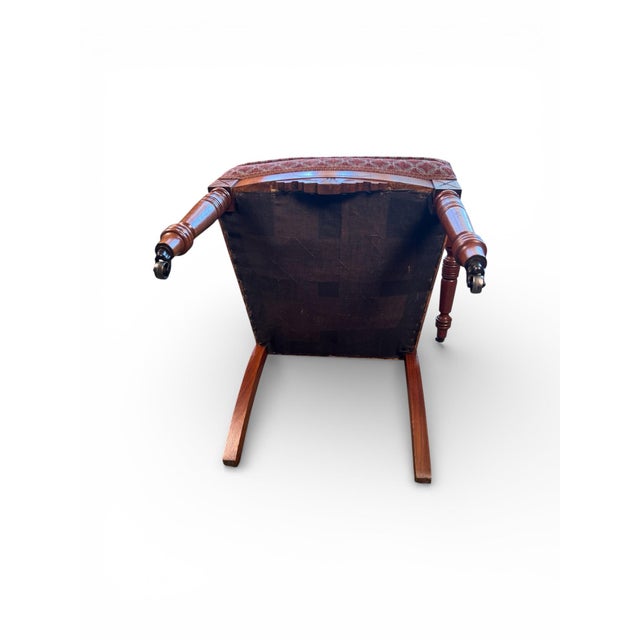 Set of Three 19th Century Eastlake Aesthetic Movement Walnut Parlor Chairs, Newly Upholstered For Sale In Seattle - Image 6 of 12