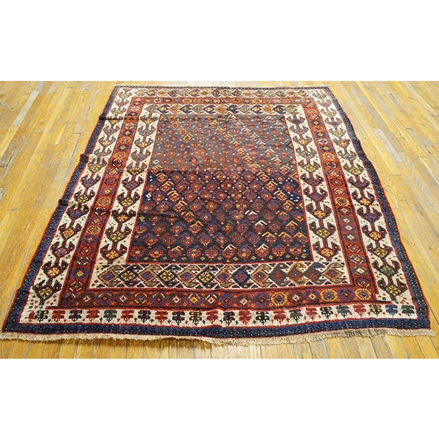 Late 19th Century S. Persian Ghashgaie Carpet ( 5'8" x 6'6" - 168 x 198 )