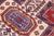 Shabby Chic Shabby Chic Tribal Shirwan Red/Beige Wool Rug - 4'7''x6'2'' For Sale - Image 3 of 10