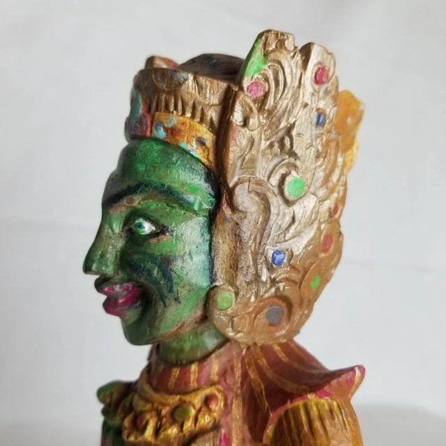 Early 20th Century Indonesian Carved Figure For Sale In Chicago - Image 6 of 9