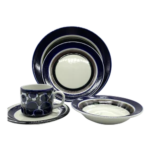 Anja Jaatinen-Winquist for Arabia Finland Saara 20-Piece Dinnerware Set
