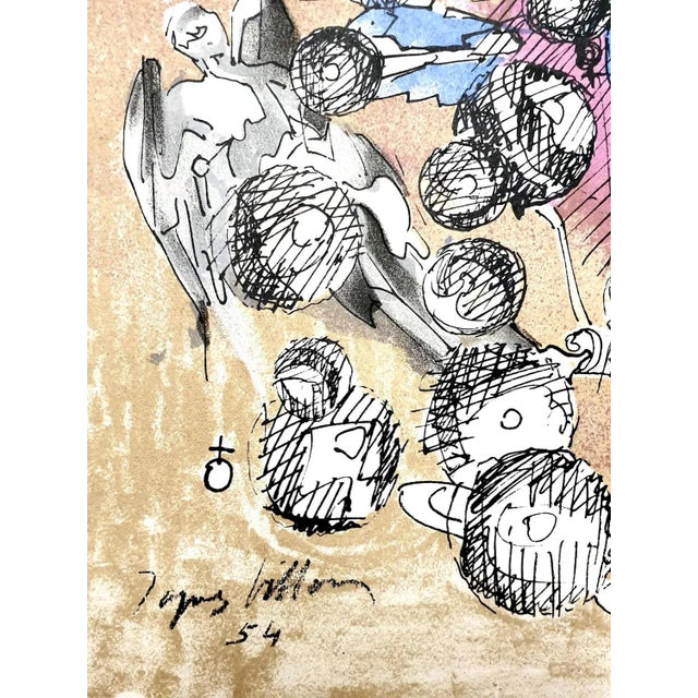 Early 21st Century Jacques Villon - Dance of the Universe - Original Lithograph 1959 For Sale - Image 5 of 9