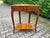 1970s 1970 French Artisan Louis XVI Mahogany Bronze Side Table-1 Pc For Sale - Image 5 of 10