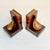 Brick Red Vintage Americana Golf Club Bookends - A Pair For Sale - Image 8 of 9
