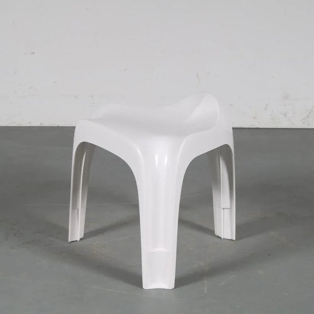 German Casalino Stool in White by Alexander Begge for Casala, 2000s For Sale - Image 11 of 11