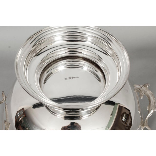 Vintage Silver Plated Cooler, 1980s For Sale - Image 13 of 18