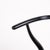 1950s CH24 Wishbone Chair in Black with Black Paper Cord Seat by Hans J. Wegner, 1950s For Sale - Image 5 of 11