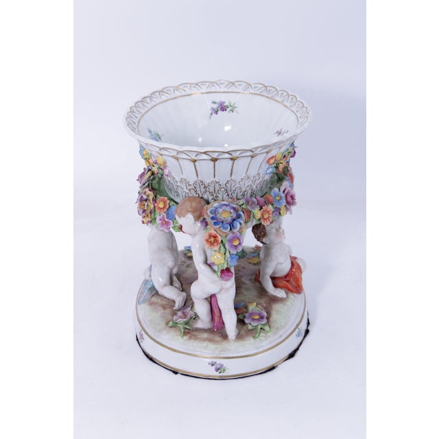 Early 20th Century Von Schierholz German 2 Piece Centerpiece Bowl For Sale - Image 14 of 18