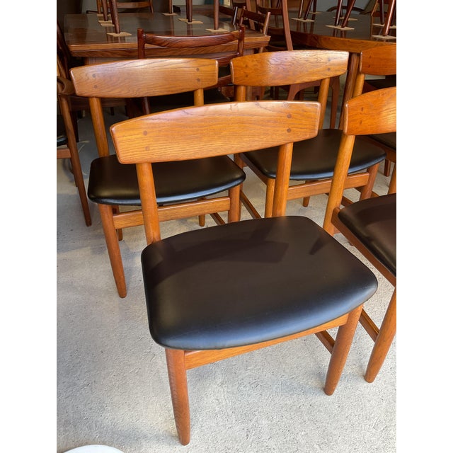 Børge Mogensen Vintage Dining Chairs in Oak by Karl Anderson for Børge Mongensen, 1960, Set of 8 For Sale - Image 4 of 18