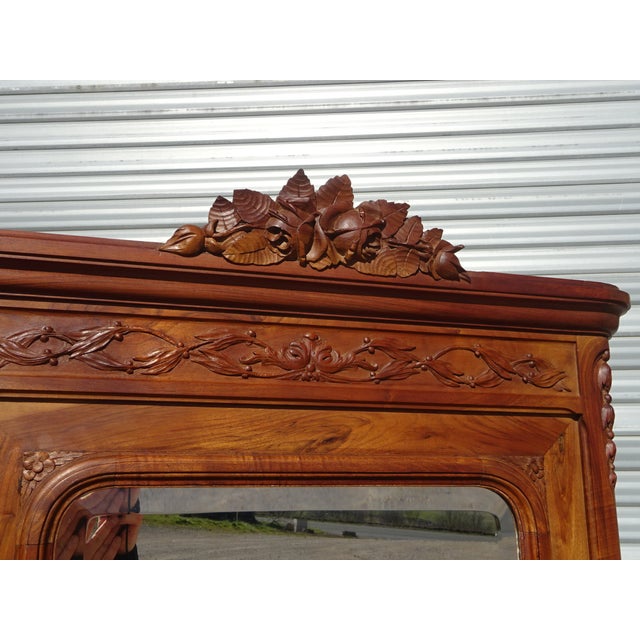 Walnut Dressing Table, 1950s For Sale - Image 14 of 18