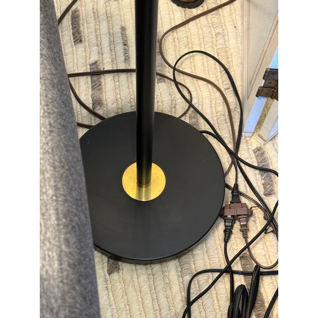Crate & Barrel Arching Floor Lamp For Sale - Image 10 of 12