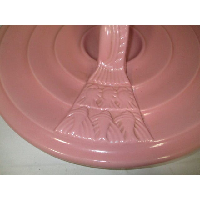 Vernon Kilns 1930s Vernon Kilns Hors d'Oeuvre Platter by May & Vieve Hamilton For Sale - Image 4 of 14