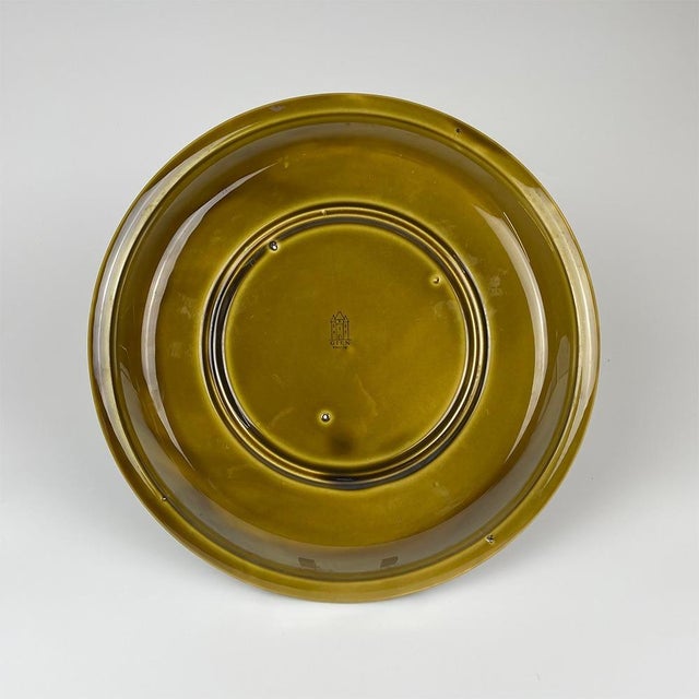 Ceramic Vintage Ceramic Seafood Service from Gien, 1970s, Set of 11 For Sale - Image 7 of 11