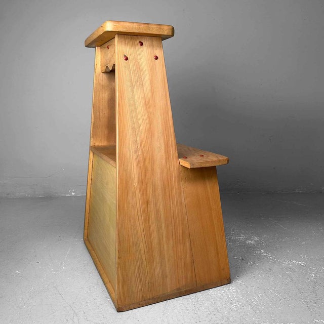 1970s Wooden Fumidai Stepping Stool, Japan, 1970s For Sale - Image 5 of 15