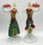 Mid-Century Modern Murano Seguso Vetri D’Arte Male Female Peasant Couple Italian Art Glass 1960s (Pls Read-Repair) For Sale - Image 3 of 18