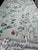 Sage Green Chinoiserie Mural | 10-Panel Hand-Painted Floral & Bird Wallpaper For Sale - Image 4 of 5