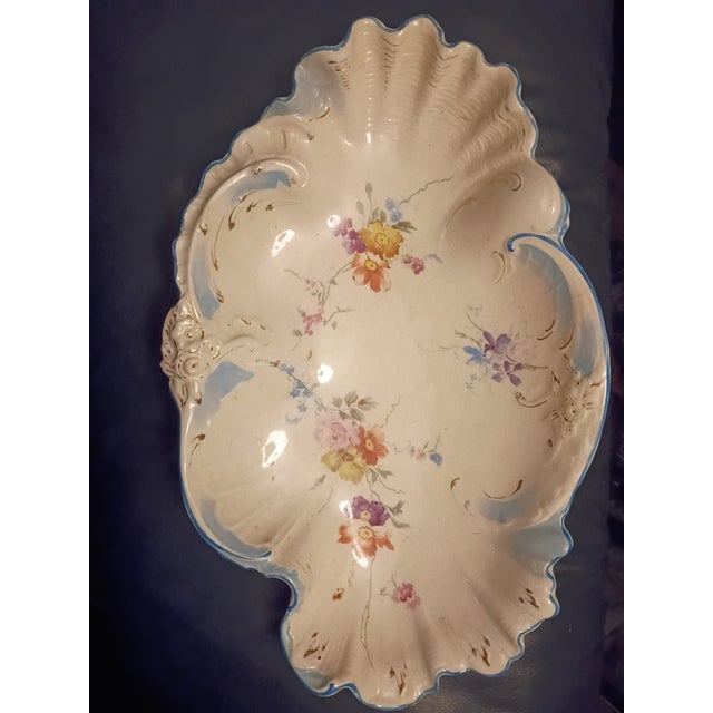 Pristine Rare Antique Royal Bonn Germany Porcelain Bowl - Mint Gold Gilt - No Chips/Cracks. For Sale - Image 6 of 8