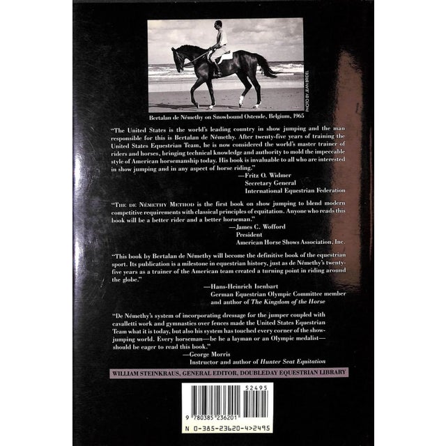 DE NEMETHY, Bertalan Signed on FFEP [175] pp. Doubleday 1988 First Edition 10 1/2" x 7 1/2" Bertalan de Némethy (February...