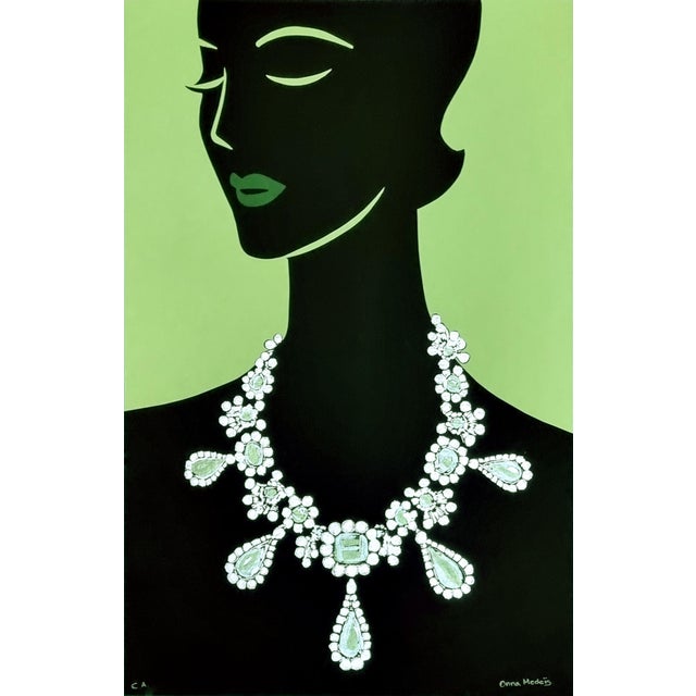 Onna Medeis, the Stolen Jewels 3, 2025, Enhanced Silkscreen Print For Sale