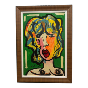 "Andy Warhol in New York" Titled Peter Keil Painting