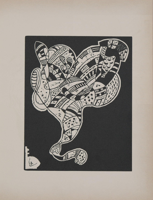 Vassily Kandinsky, Composition, Etching