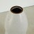 Mid-Century Hand-Thrown Double-Gourd Pottery Vase in White Lava Glaze For Sale - Image 4 of 6