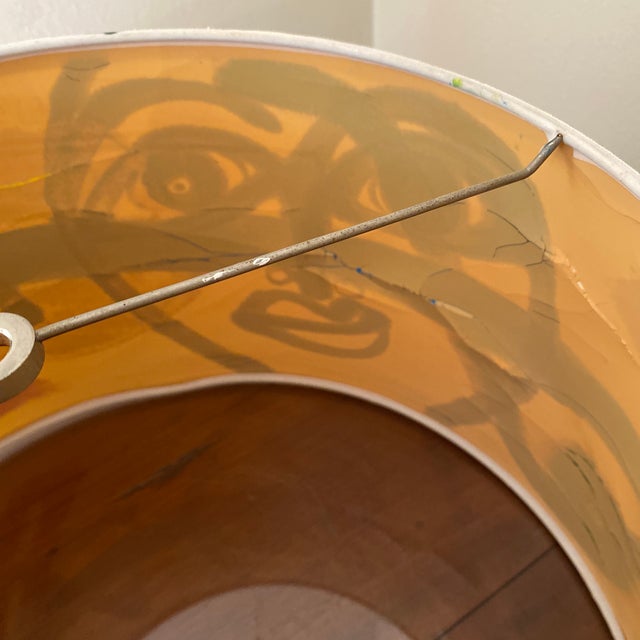 1970s 1970s Peter Keil Original Painted Lampshade Sculpture For Sale - Image 5 of 10