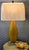 Vintage Murano-Style Gold Art Glass Table Lamp With Clear Acrylic Base & New Rectangular Shade, 31″ For Sale - Image 14 of 14