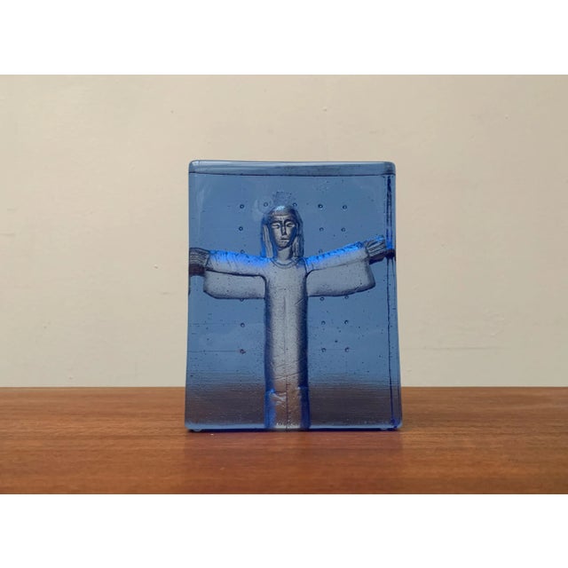 Vintage Swedish Glass Icon Series Godsend Sculpture by Bertil Vallien for Kosta Boda For Sale - Image 11 of 18