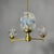 Mid-Century Modern Mid-Century Modern Three-Light Wood and Glass Chandelier, 1960s For Sale - Image 3 of 15