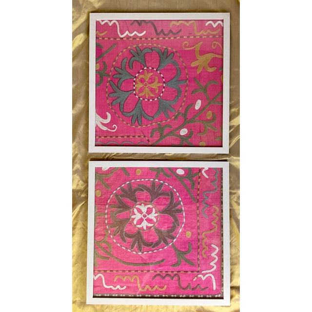 Elevate your interior with a rare piece of Silk Road history. We are offering a breathtaking pair of authentic antique...