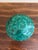 Vintage Malachite Brass Rimmed Bowl For Sale - Image 4 of 4