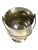 Art Deco Vintage French Art Deco Silver Plate Ice Bucket With Handle & Ice Spoon For Sale - Image 3 of 13