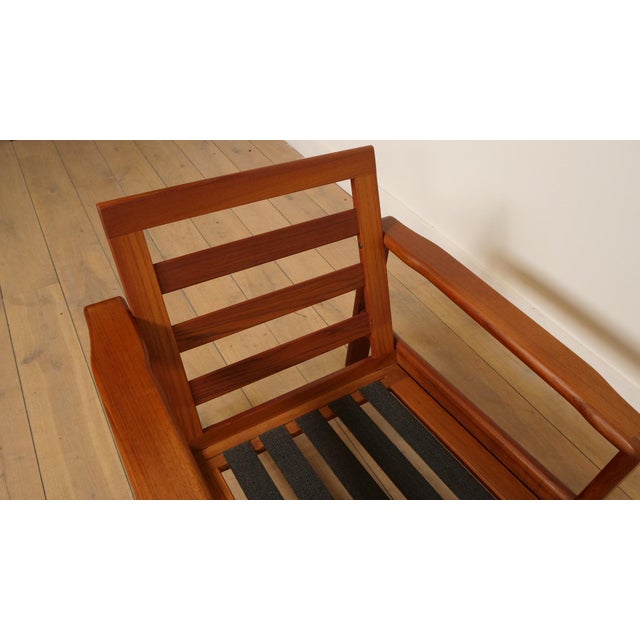 Vintage Teak Lounge Chair, 1960s For Sale - Image 14 of 15