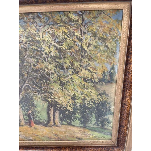Untitled, 1950s, Oil on Canvas, Framed For Sale - Image 4 of 6