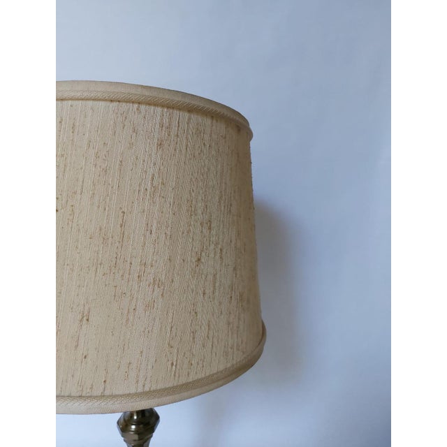 Hollywood Regency Brass Table Lamp For Sale - Image 18 of 18