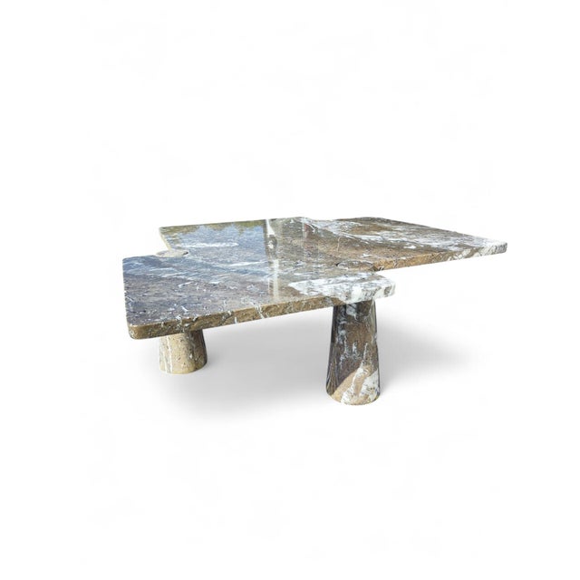 Eros Collection Coffee Table in Freccia Marble by Angelo Mangiarotti, 1970s For Sale - Image 9 of 9