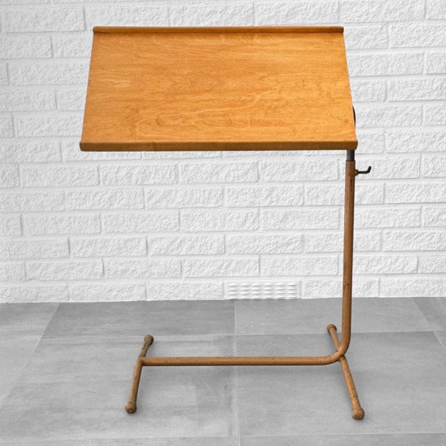 A Scandinavian modernist reading stand / reading table produced by an unidentified Swedish manufacturer in the 1940s....