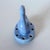 Vintage Perwinkle Swan Flower Frog by Shawnee Pottery For Sale - Image 4 of 7